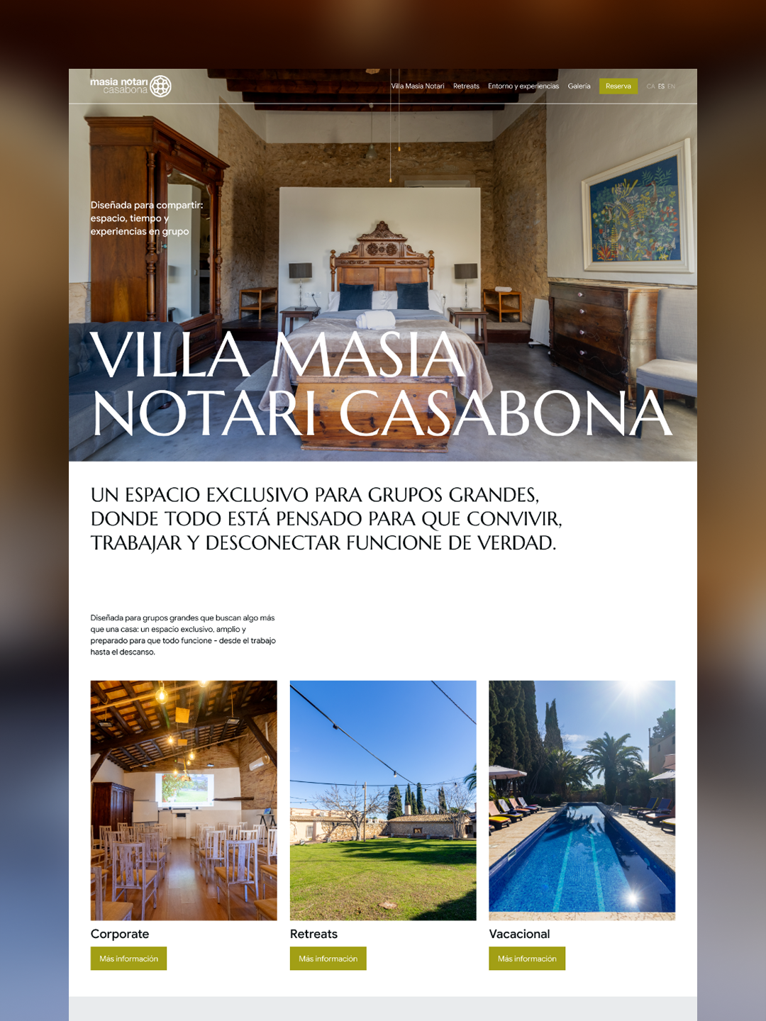Villa Masia Notari Casabona