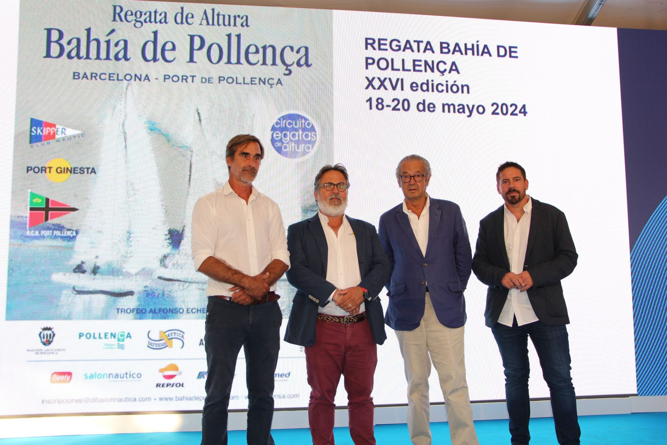 Presentación de la regata Bahía De Pollença en el Salón Náutico de Barcelona