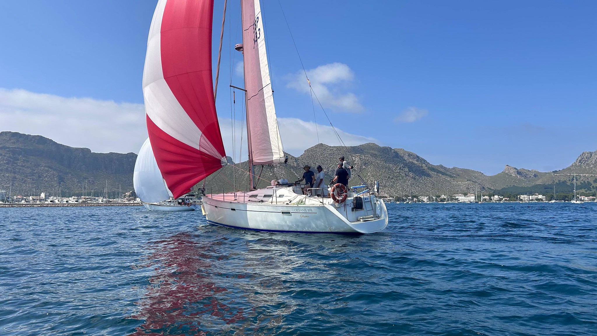 Cambio de recorrido en la 27ª Edición de la Regata Bahía de Pollença por condiciones de calma