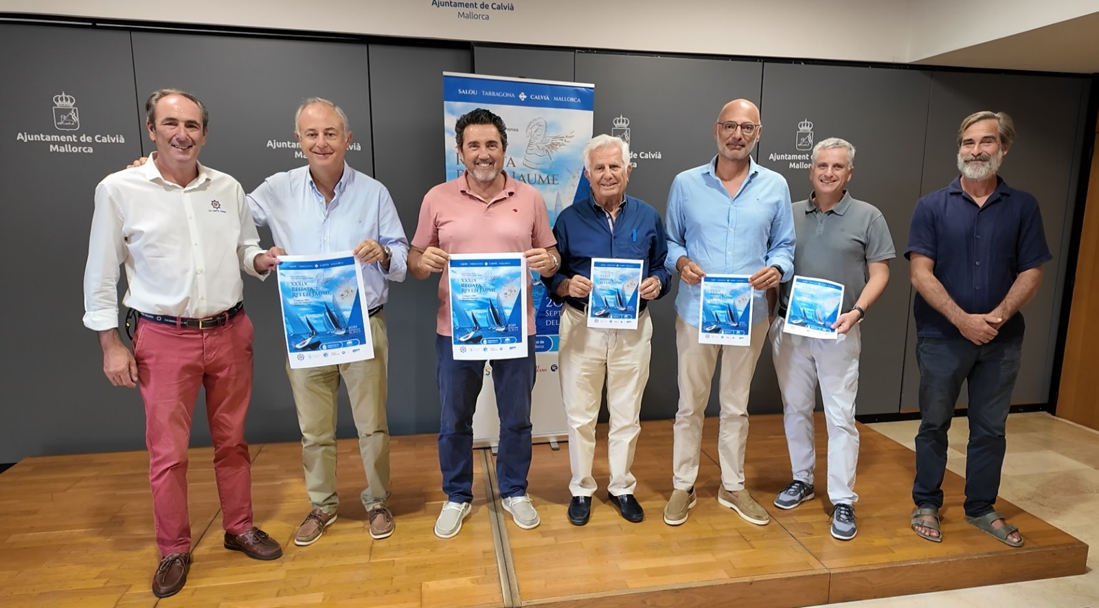 Se presenta en el ayuntamiento de Calvià la cuarta prueba del Circuito Regatas Ausmar: La Regata Rei en Jaume
