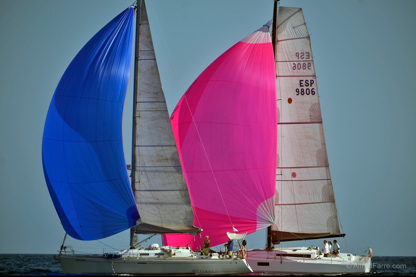 KH 7, Platu 25OD, de Pedro Franco Corrons del Nàutic Bétulo, Vencedor Absoluto de la XXII Edición de la Ruta de la Tramuntana en RI