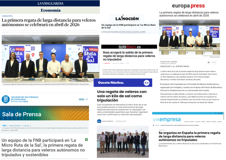 La Micro Ruta de la Sal despierta gran interés mediático en su presentación en el World Trade Centre de Barcelona