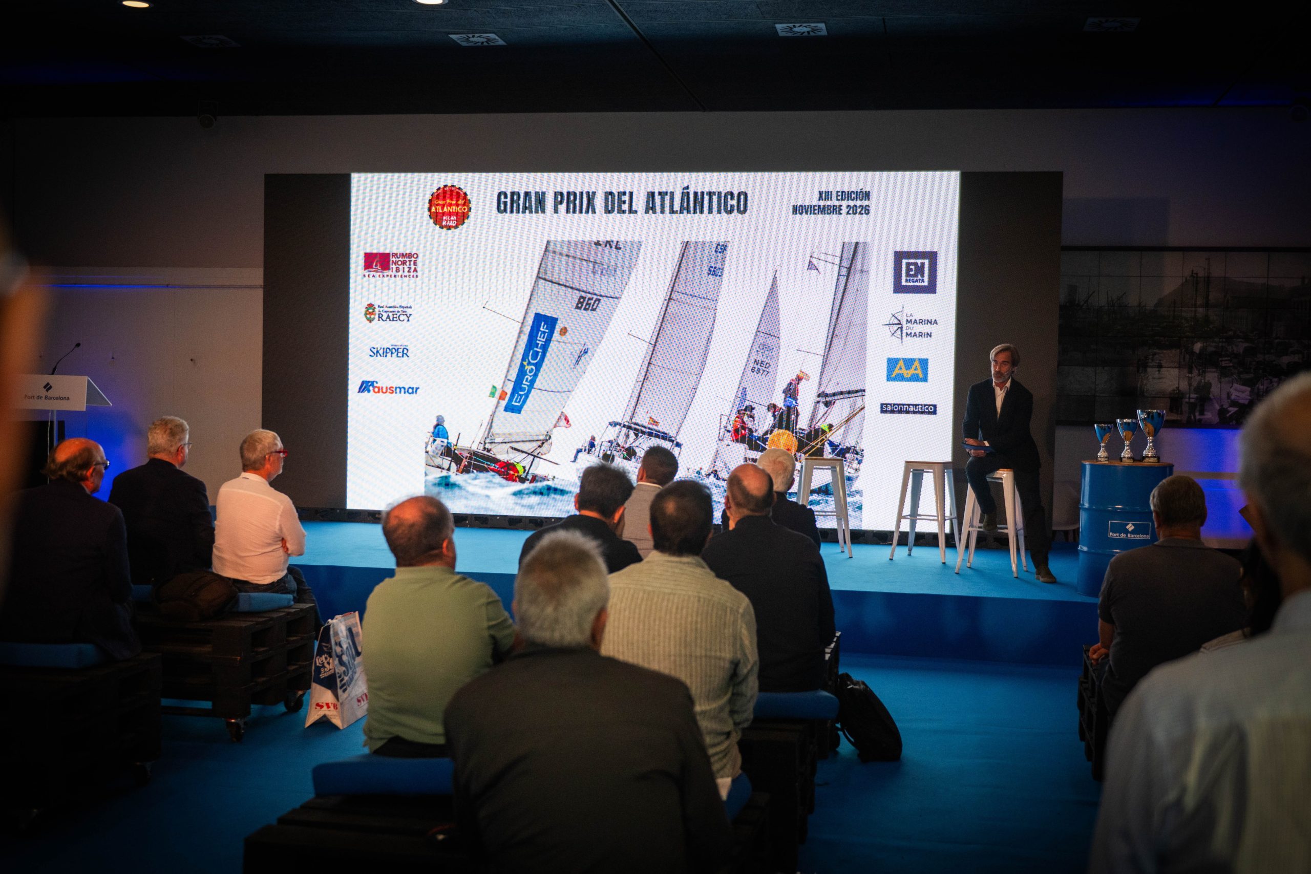 Enregata presenta su Calendario de Regatas 2026 y entrega los trofeos a los ganadores del Circuito Regatas de Altura en el Salón Náutico Internacional de Barcelona