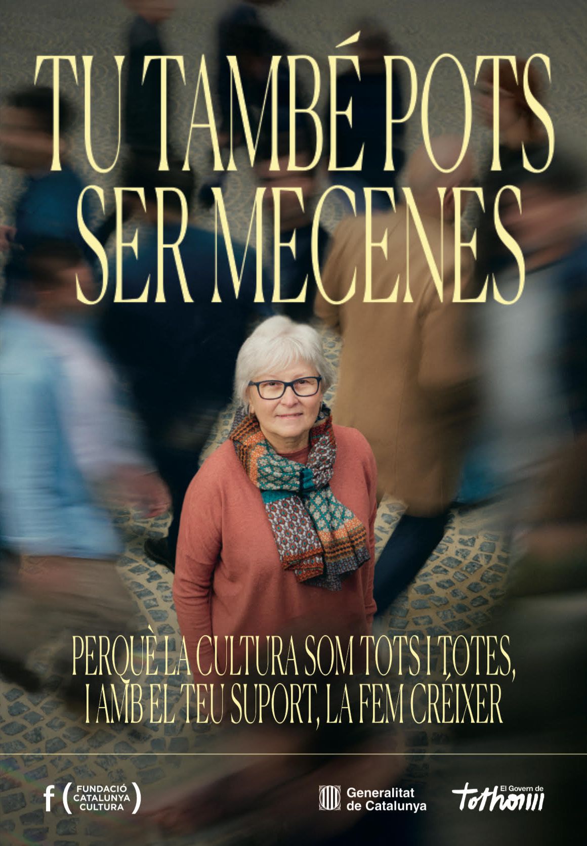 Tu també pots ser mecenes