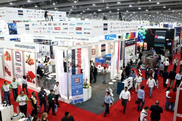 Giave asistió como visitante a la feria Expopack 2013