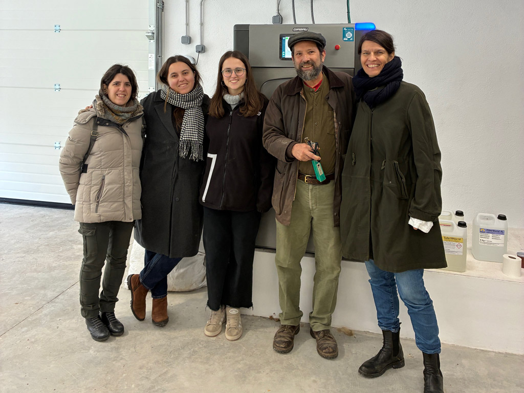 Planta de lavado de lana en Tagamanent