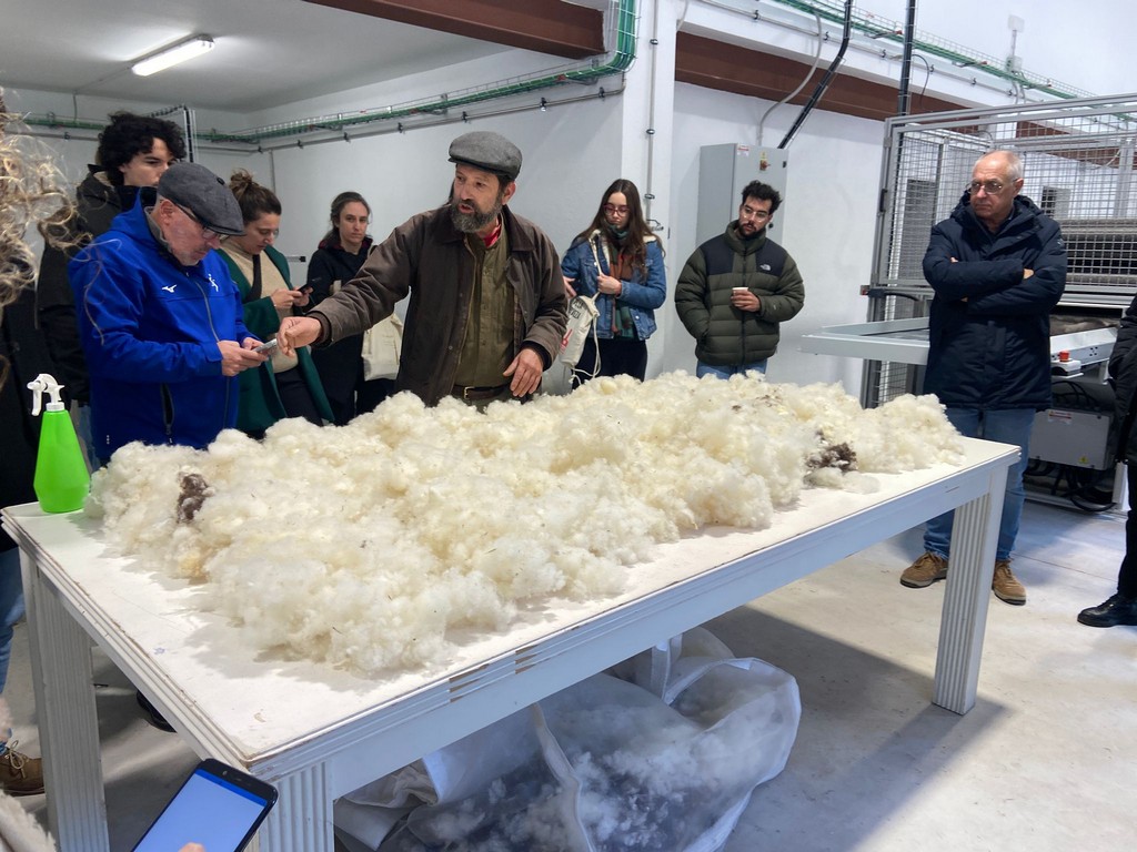 Planta de lavado de lana en Tagamanent