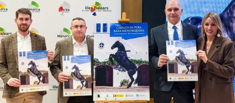 El salto a la fama del caballo de Menorca