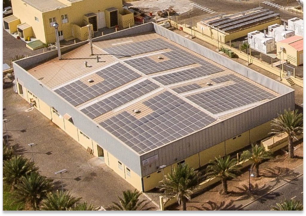 Fotovoltaica para lavandería industrial en Isla de Sal - Agua y energía al servicio de la industria turística de Cabo Verde