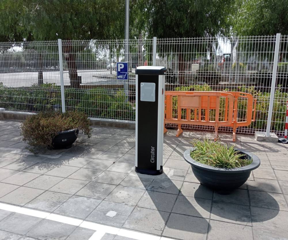 Estació de recàrrega per a negocis