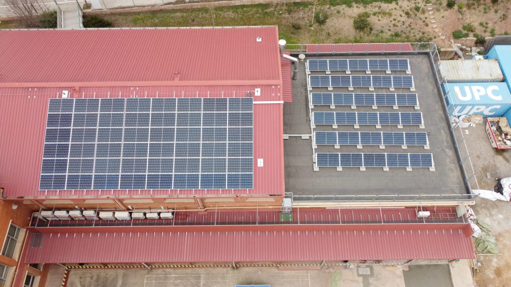 Edifici de la UPC a Manresa amb instal·lació fotovoltaica de 29,64 kWp