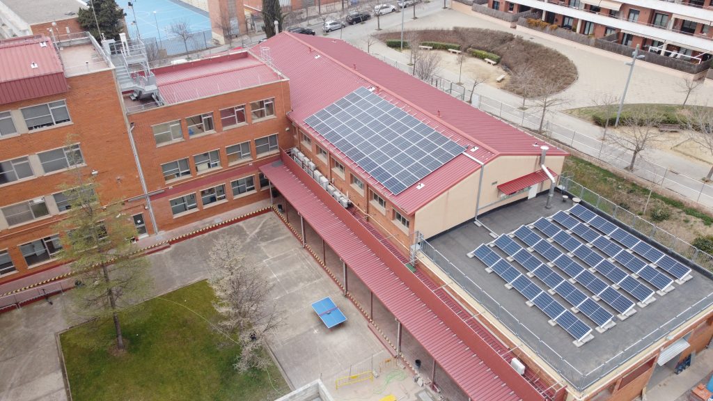 Edifici de la UPC a Manresa amb instal·lació fotovoltaica de 29,64 kWp
