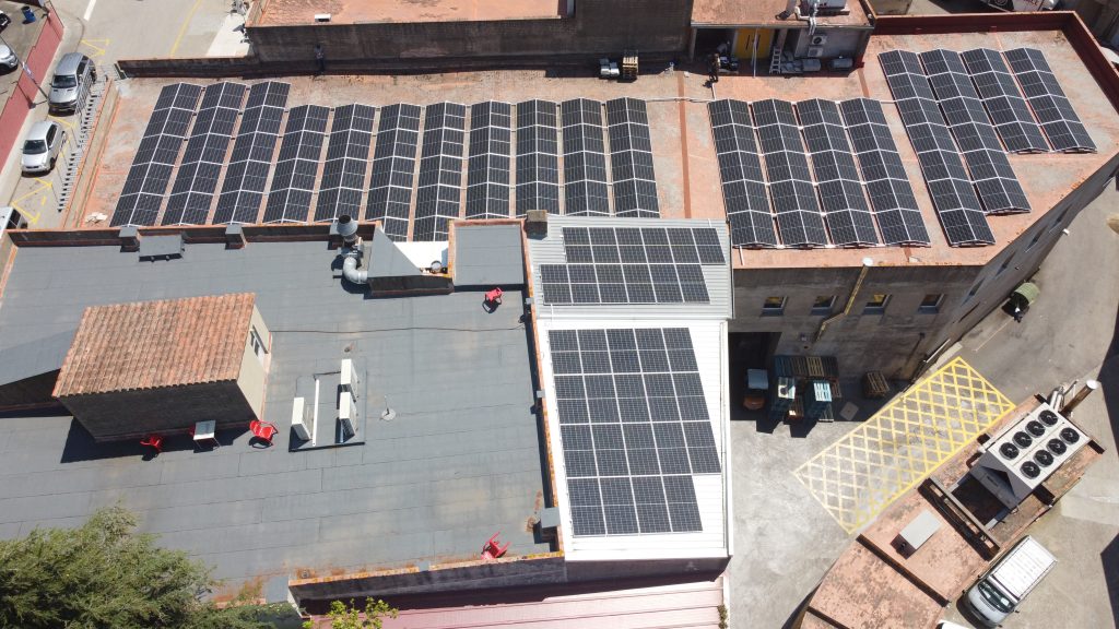 Fotovoltaica per a supermercats | El Pertús, La Jonquera – 114,5 kWp executat per Impulso Solar