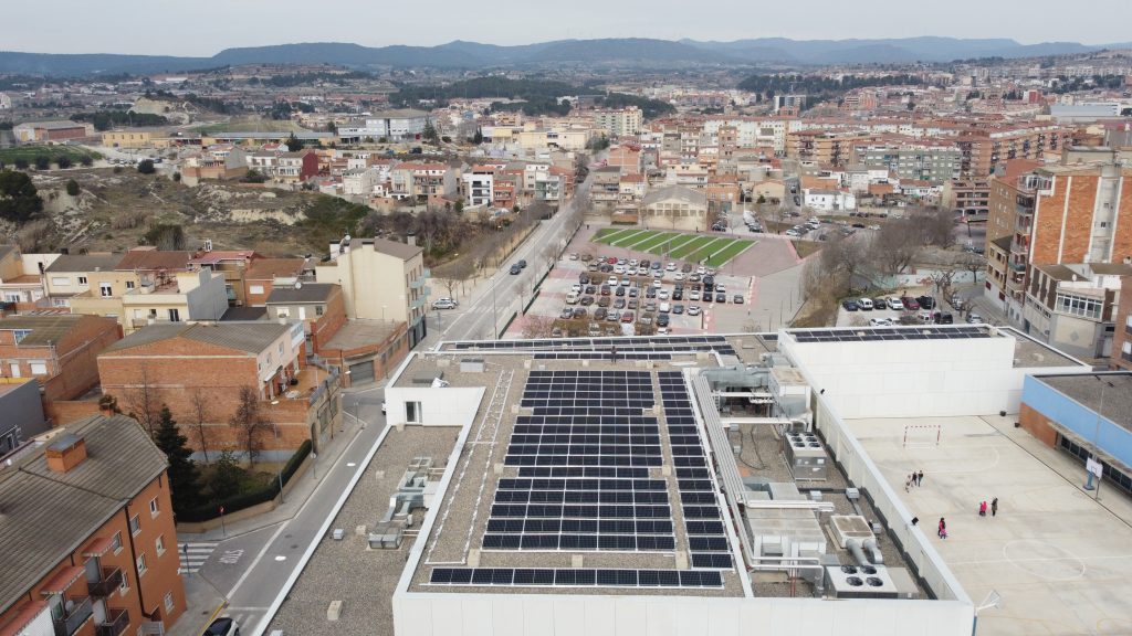 Instal·lació fotovoltaica a la Biblioteca Mont-Àgora a Terrassa – 100,1 kWp