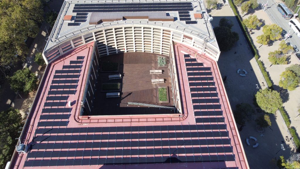 L’Auditori maximitza el seu autoconsum amb 490 kWp d’energia solar instal·lats per Impulso Solar