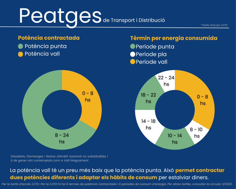 Reps la factura de la llum i no entens a què correspon cada import?
