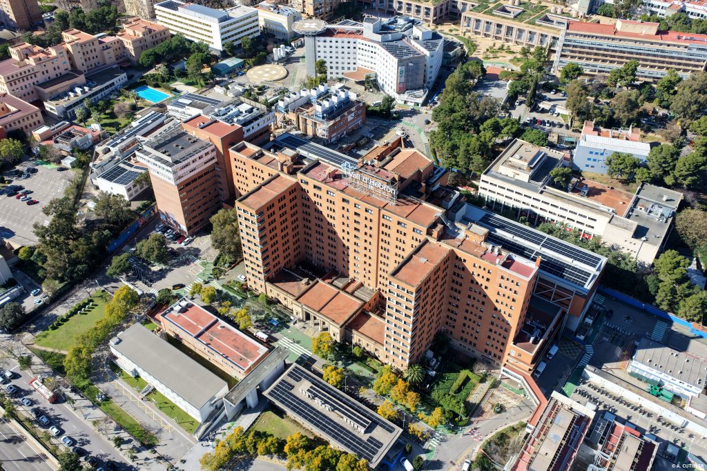Instalación fotovoltaica ejecutada por Impulso Solar en el Hospital Universitario Vall d’Hebron de Barcelona
