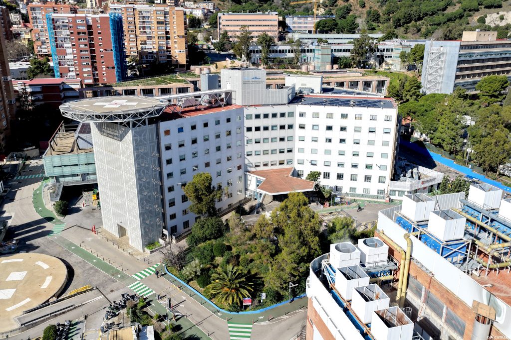 Instalación fotovoltaica ejecutada por Impulso Solar en el Hospital Universitario Vall d’Hebron de Barcelona