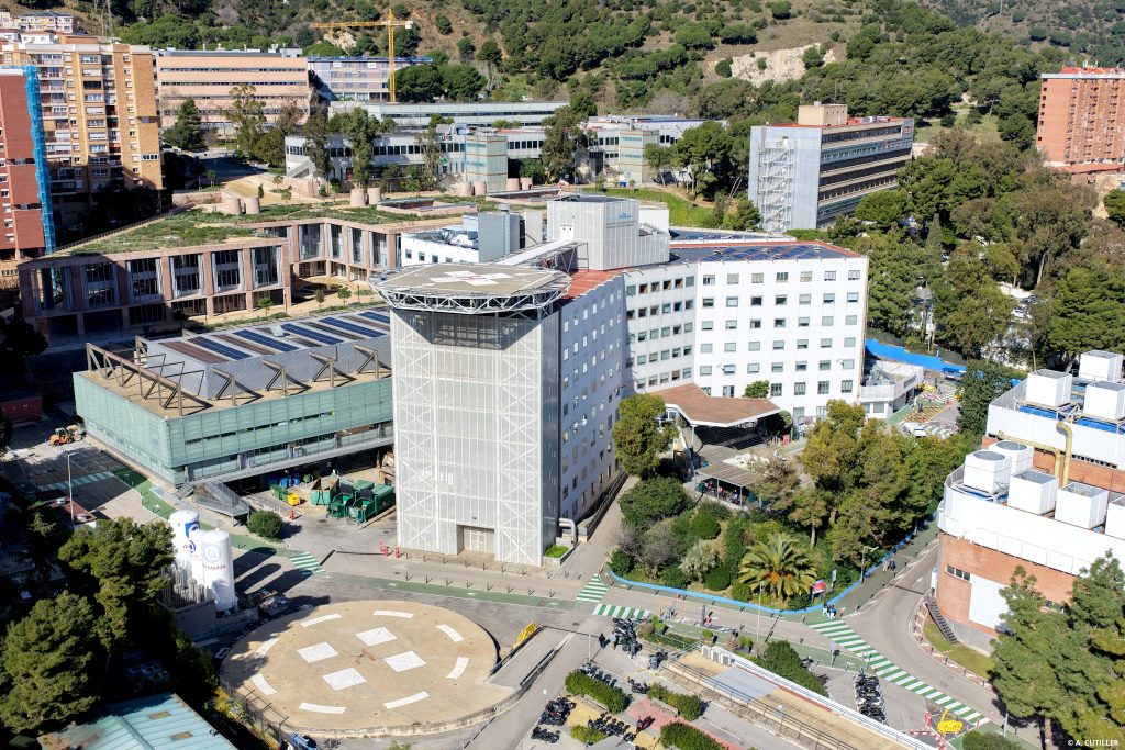 Instalación fotovoltaica ejecutada por Impulso Solar en el Hospital Universitario Vall d’Hebron de Barcelona