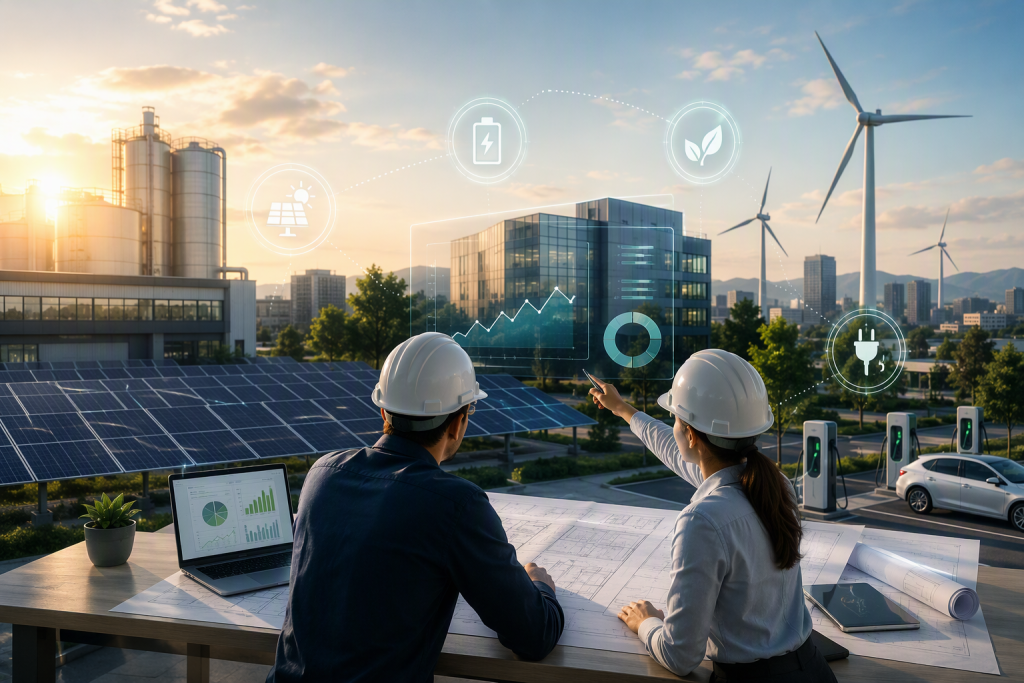 Una enginyeria energètica analitza les necessitats de cada organització, estudia les alternatives disponibles i desenvolupa la solució que millor respon als seus objectius presents i futurs.