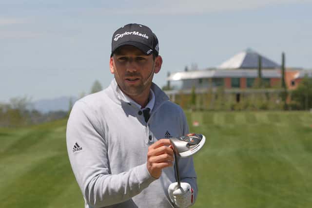 Driver TaylorMade R1 de Sergio García