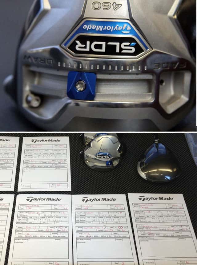 TaylorMade SLDR prototype driver TaylorMade SLDR prototype driver
