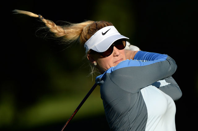 Cómo llevar el cabello para jugar a golf-1 Cómo llevar el cabello para jugar a golf-1