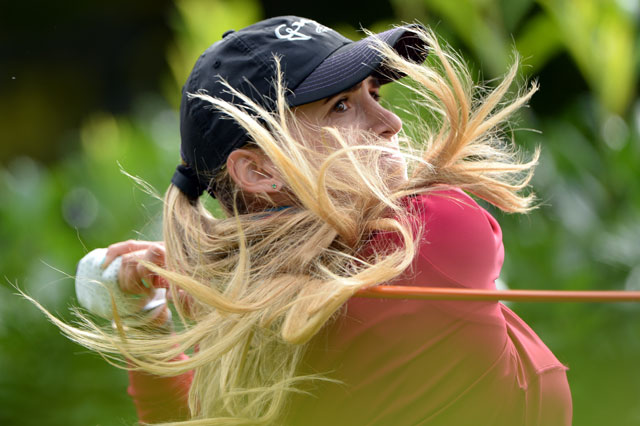 Cómo llevar el cabello para jugar a golf-2 Cómo llevar el cabello para jugar a golf-2