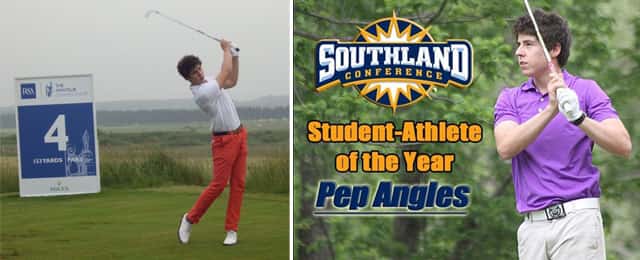 Pep Angles, promesa del golf español