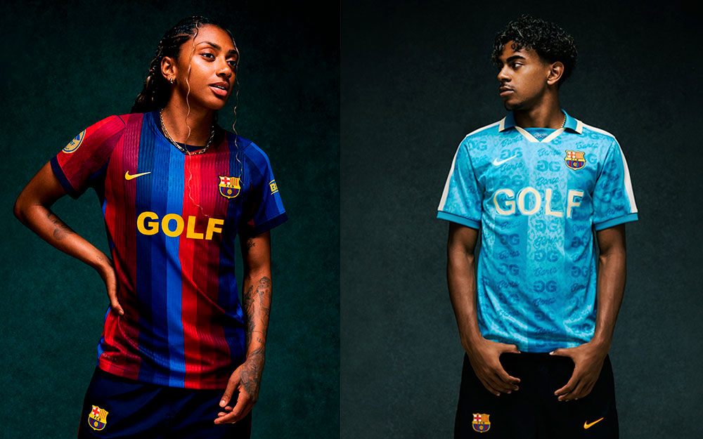 El GOLF, en las camisetas del Barça.