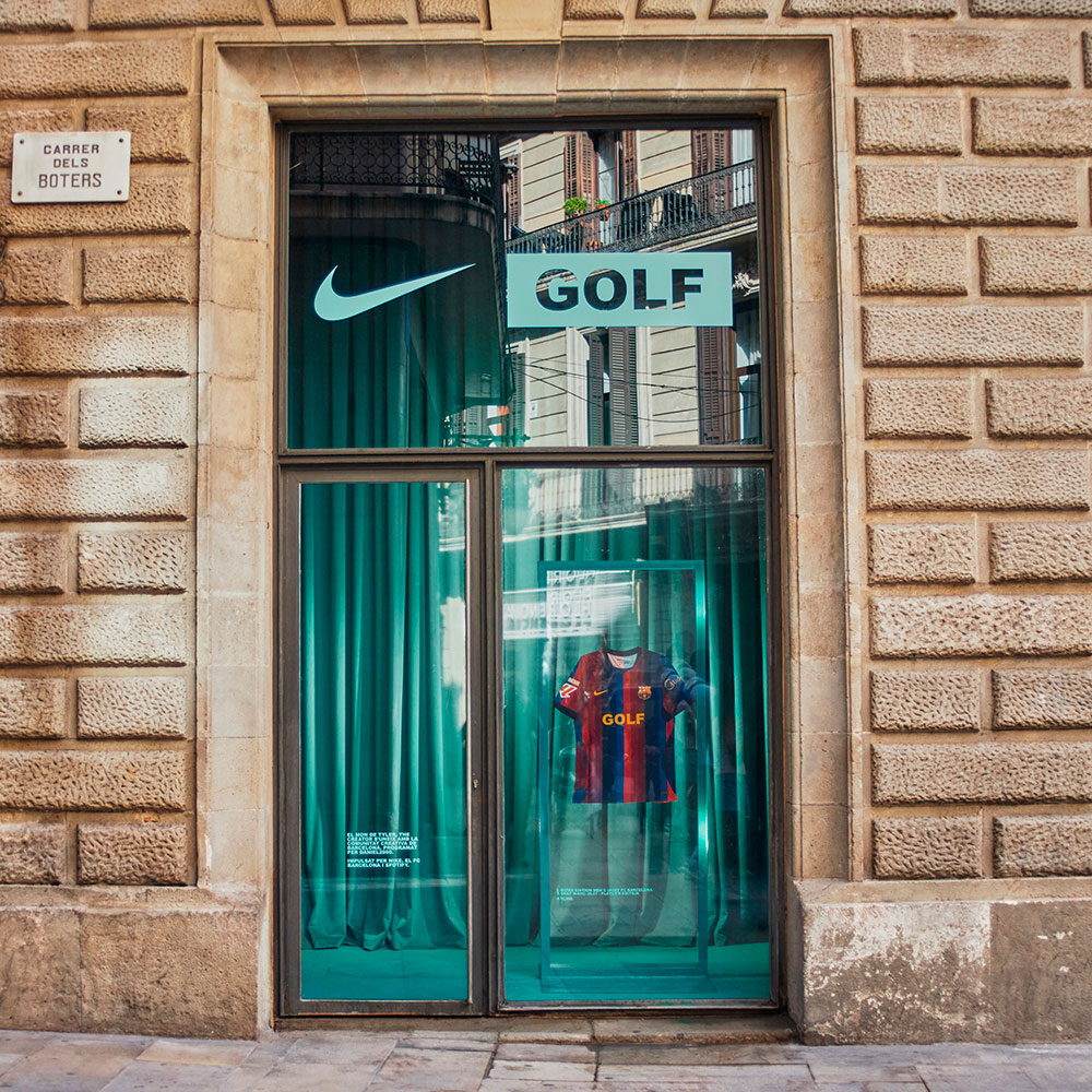 El logo GOLF se extiende en Barcelona