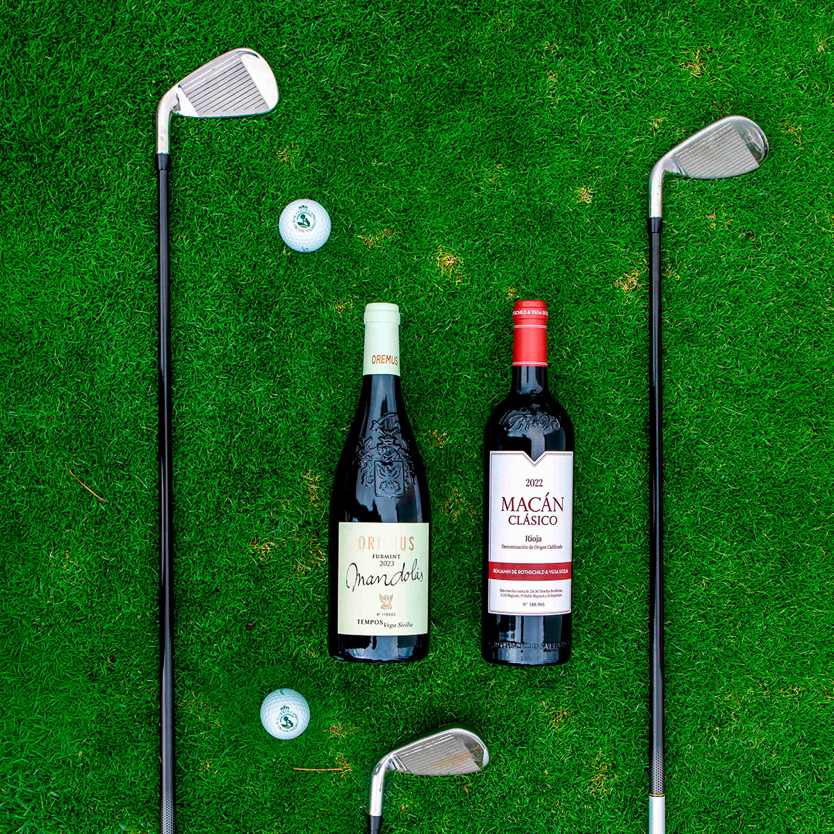 Macán y Oremus, vinos oficiales en el Club de Campo Villa de Madrid.