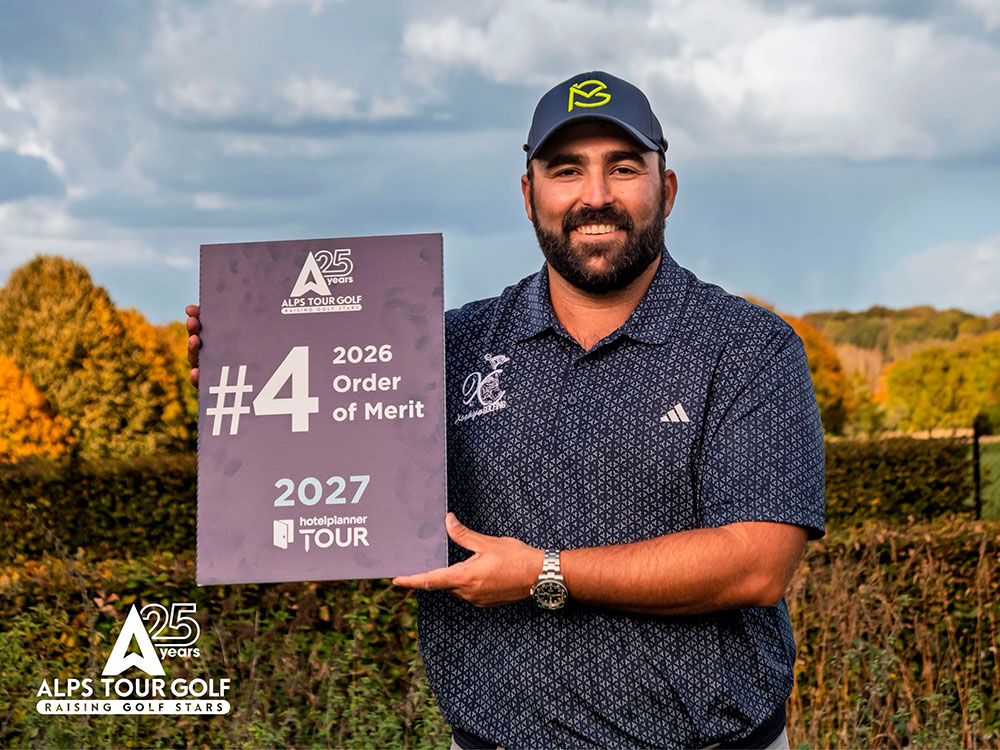 Mario Galiano acaba cuarto en la Oden de Mérito del Alps Tour