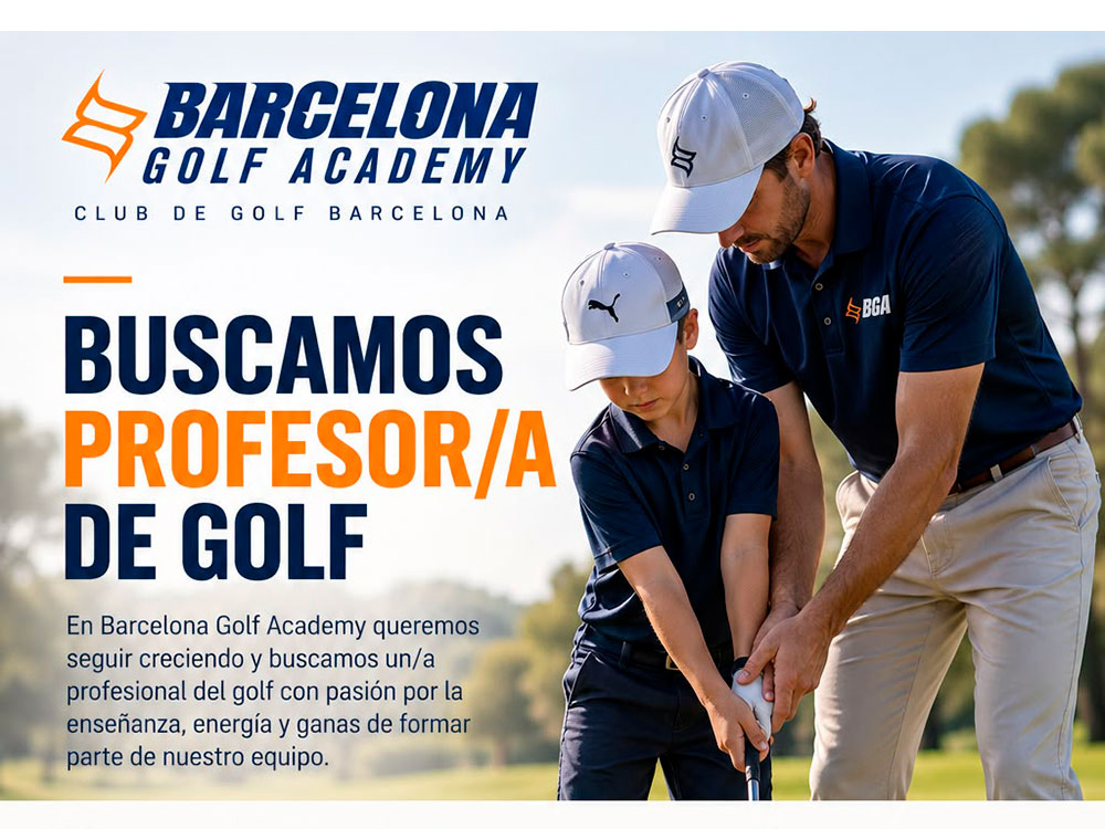 Oferta de Empleo Barcelona Golf Academy