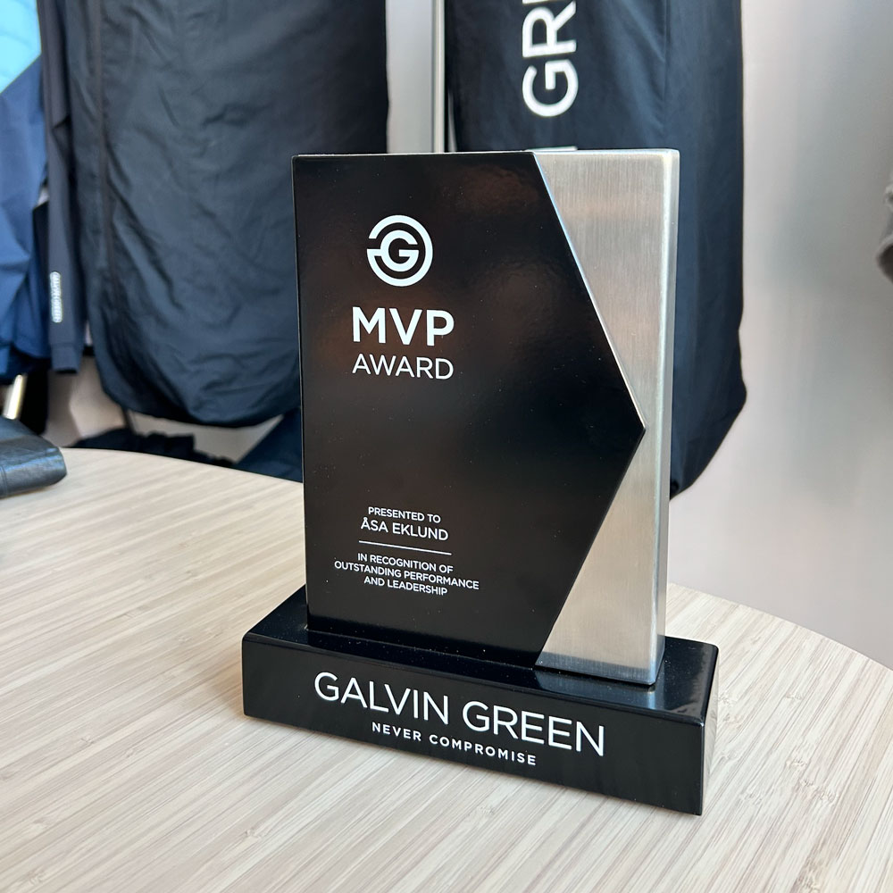 MVP Award de Galvin Green para Farol Golf