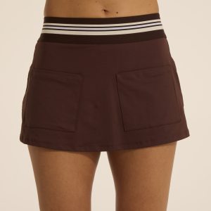 FALDA MARRON FRONTAL