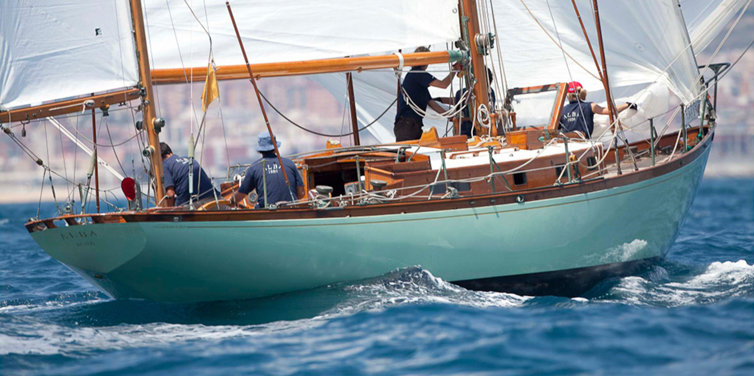 III Regata PUIG Vela Clàssica – Aboard ALBA