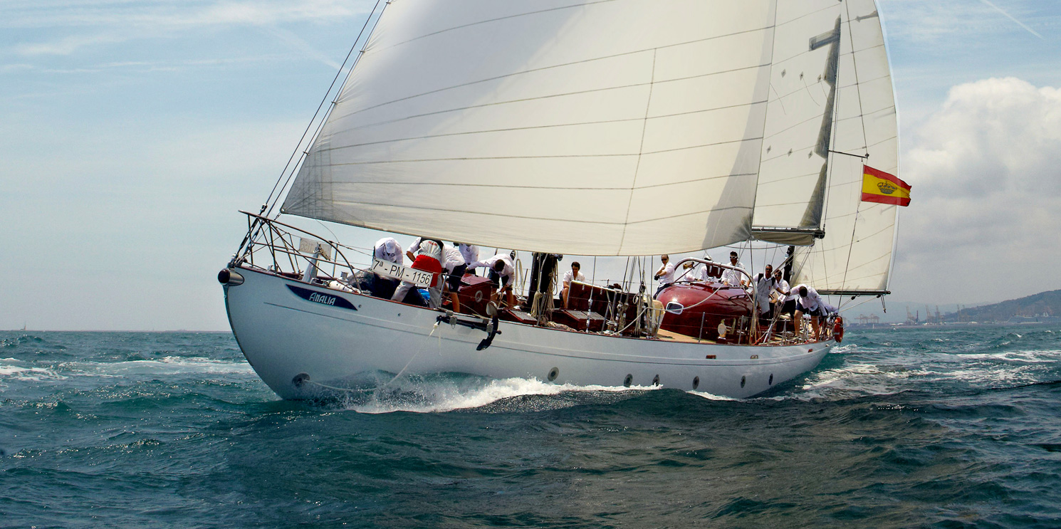 III Edición PUIG VELA CLÀSSICA BARCELONA Interior ANALIA
