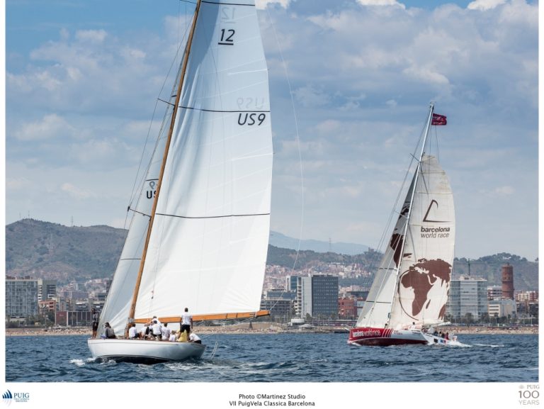 The legends of the 12 meters class, ready to delight Barcelona with their skills on the high seas