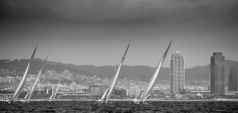 Nyala, Trivia and Vanity V, leaders on the second day of the Puig 12mR World Championship