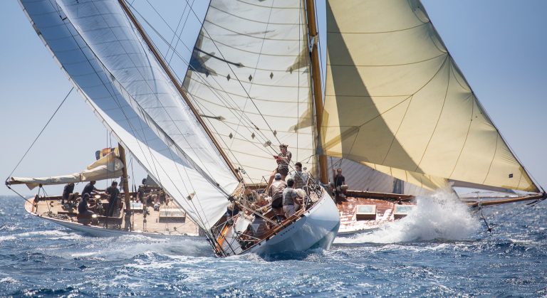 Everything is ready in Barcelona for the world elite of classic sailboats