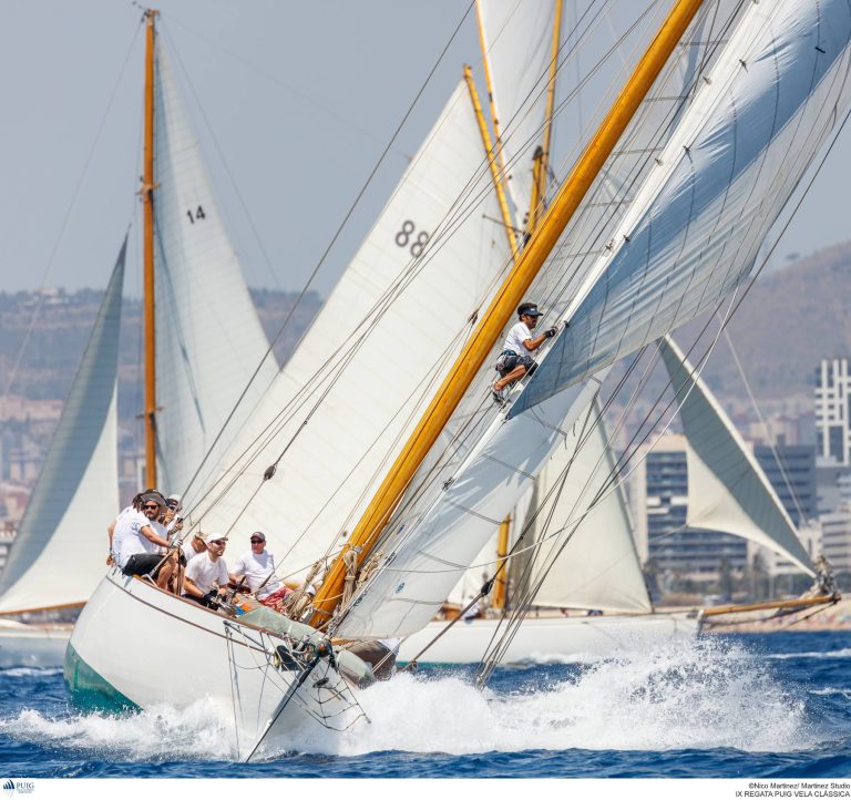 The world elite of classic boats says goodbye to the XIth Barcelona Puig Vela Clàssica