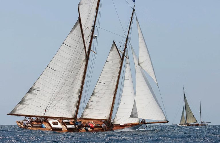 Day of premiere at The X Puig Vela Clàssica Barcelona