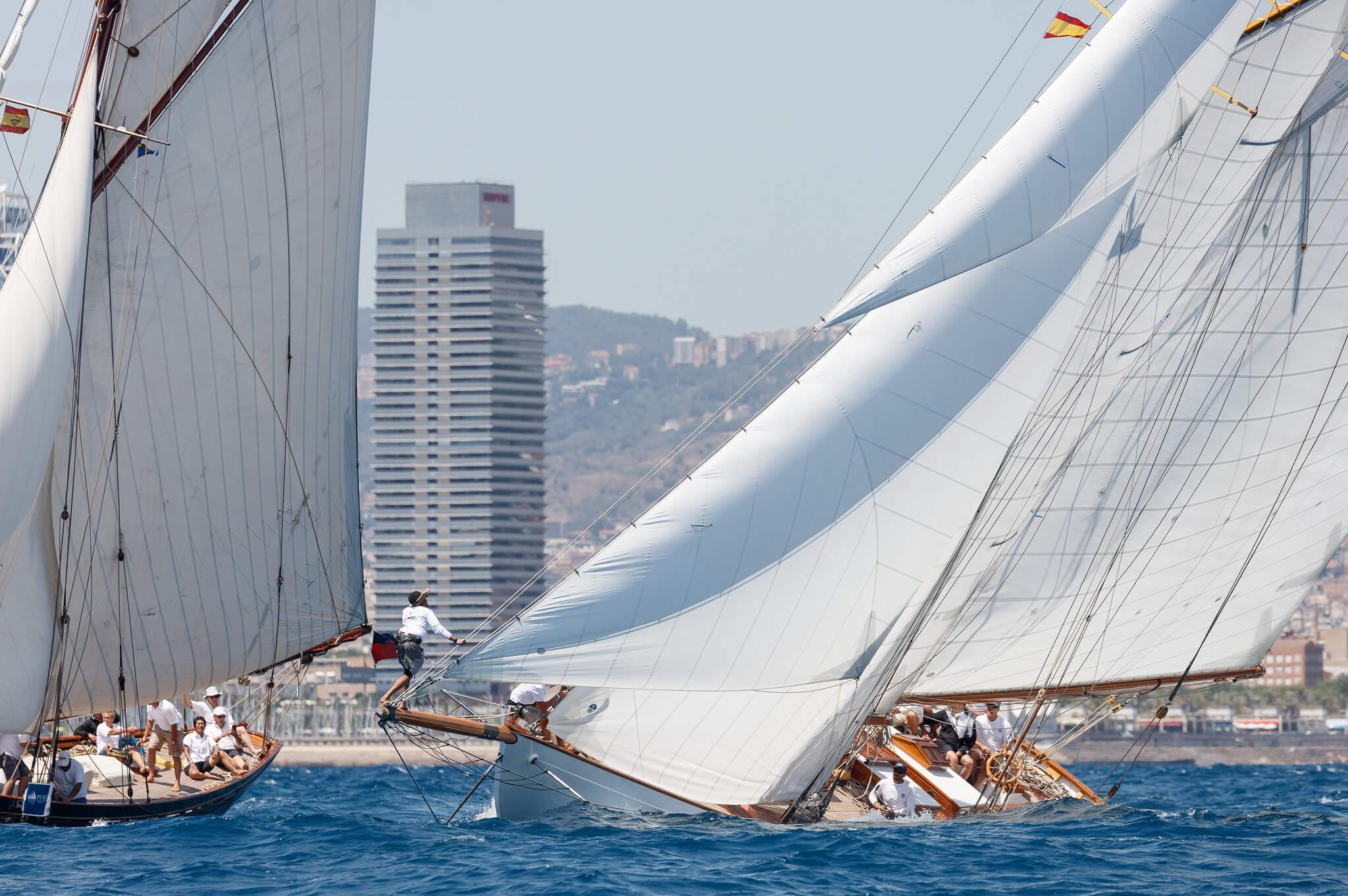 La regata Puig Vela Clàssica Barcelona registra récord histórico de inscritos a pocos días de comenzar su décima edición