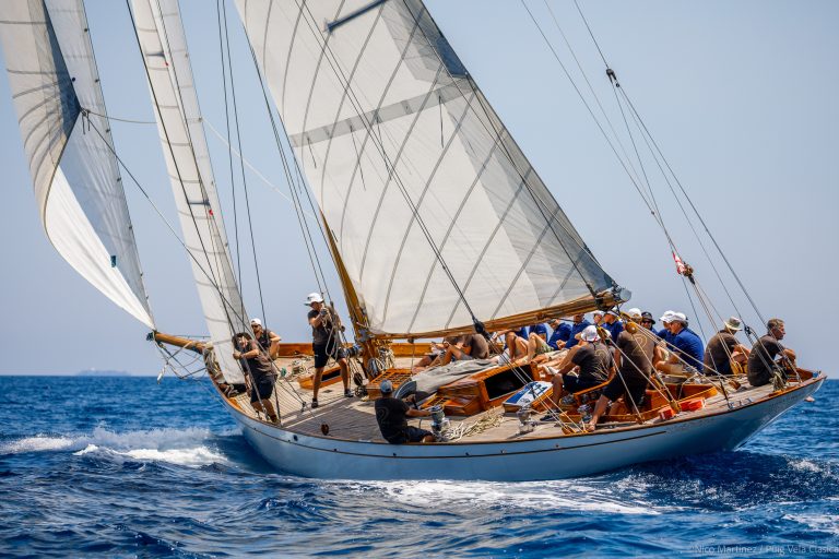 Emeraude, Argyll, Hallowe’en and Grayling: winners of their categories of the XV Edition of the Regatta Puig Vela Clàssica