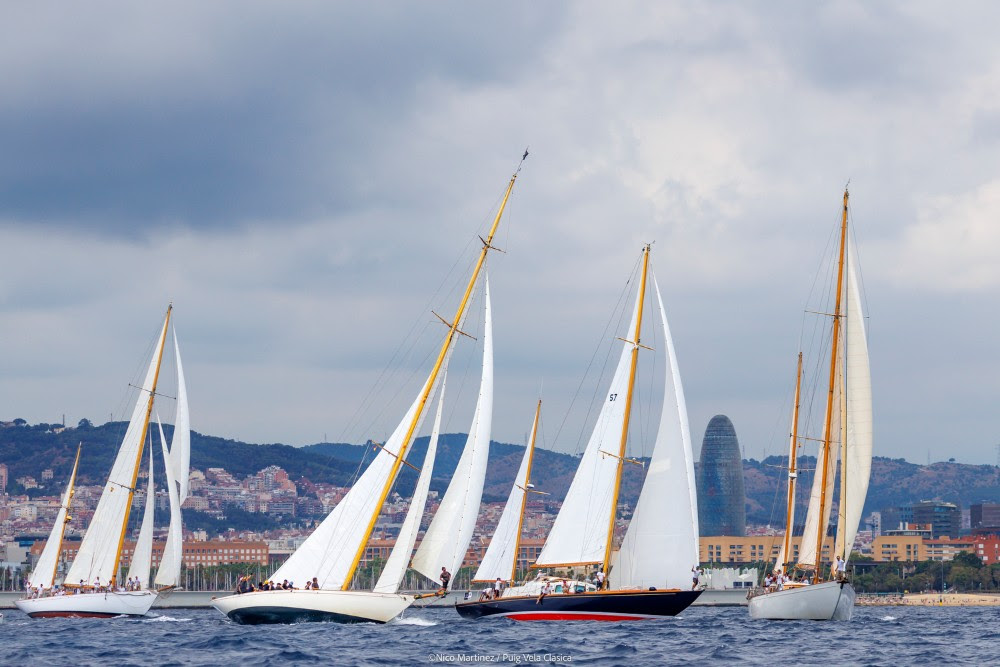 The 18th Puig Vela Clàssica confirms Barcelona as the Mediterranean capital of classic sailing