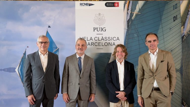 El Ayuntamiento de Barcelona acoge la presentación de la XVIII Edición de la regata Puig Vela Clàssica