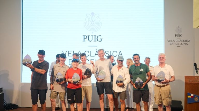 Dual trophy award ceremony in Barcelona: Puig Vela Clàssica crowns its winners and awards the Spanish Cup of Classic Boats