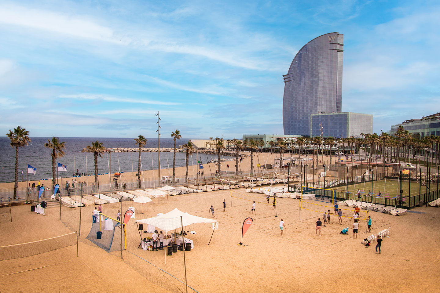 Remy Offsite Barcelona 2024 | Beach camp