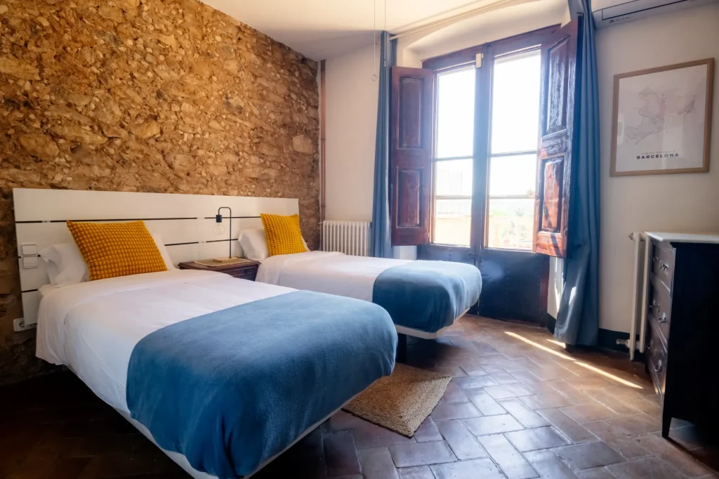 Comfortable Rooms at Villa Masia Notari